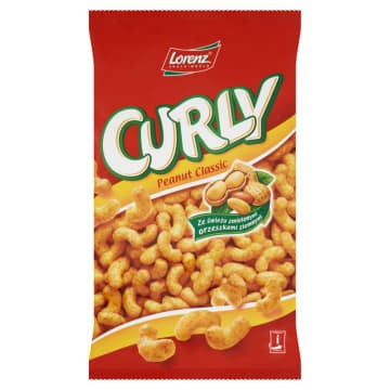 Chrupki Orzechowe Curly 120G