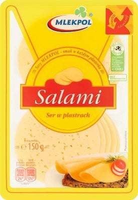 Ser Żółty Mlekpol Salami 150G