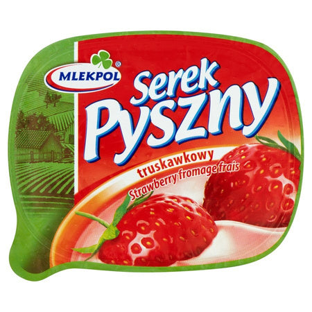 Serek Homogenizowany Pyszny Truskawka 140G