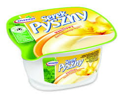 Serek Homogenizowany Pyszny Waniliowy 140G