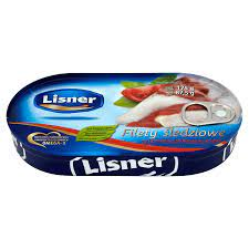 Filety Śledziowe Lisner w Pomidorach 175G