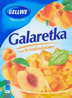 Galaretka Gellwe Brzoskwiniowa 72G