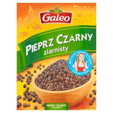 Galeo Pieprz Czarny Ziarnisty 15G