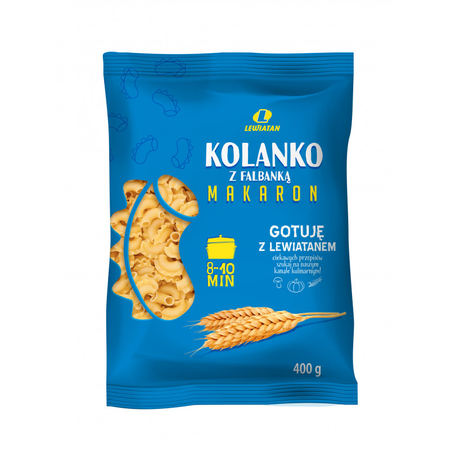 Makaron Lewiatan Kolanko z Falbanką 400G
