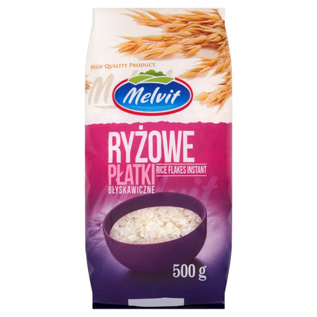 Ryżowe Płatki Błyskawiczne Melvit 500G