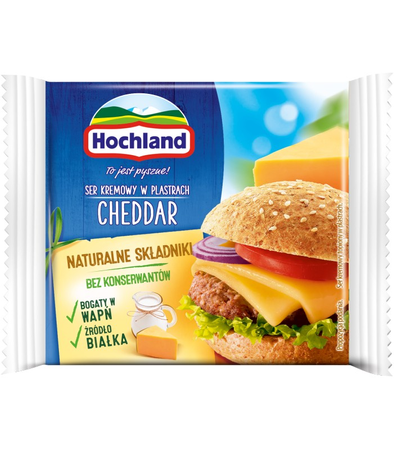 Ser w Plastrach Cheddar Hochland 130G