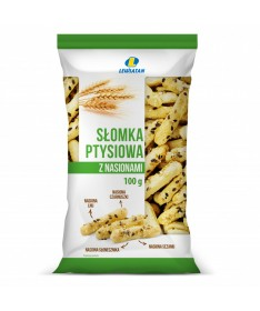 Słomka Ptysiowa z Nasionami Lewiatan 100G