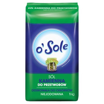 Sól kamienna Niejodowana O'Sole 1KG