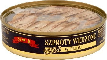 Szproty wędzone w oleju MK 160g