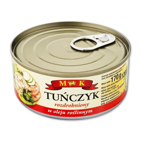 Tuńczyk MK Rozdrobniony w Oleju 170G