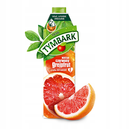 Tymbark Nektar Czerwony Grejpfrut 1l