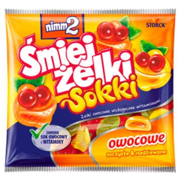 Żelki Nimm2 ŚmiejŻelki Sokki  90G